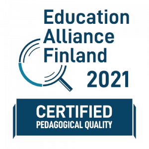 Education Alliance Finland Certificate 2021